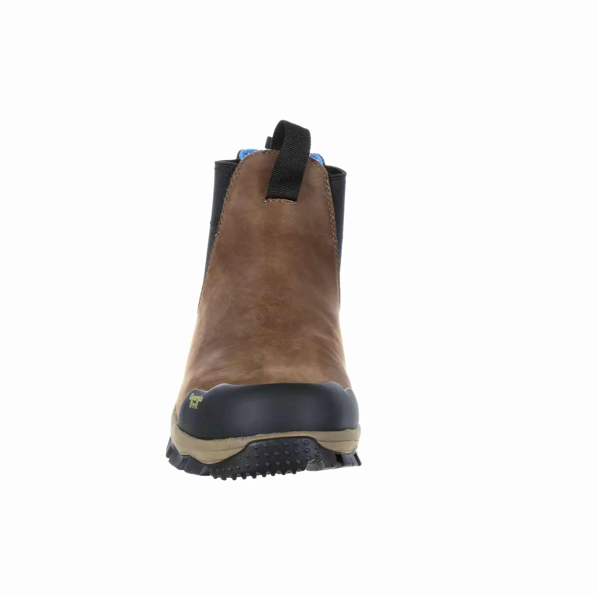 Georgia Mens Dark Brown Leather Chelsea WP Work Boots 6 Georgia Mens Dark Brown Leather Chelsea WP Work Boots - Image 4