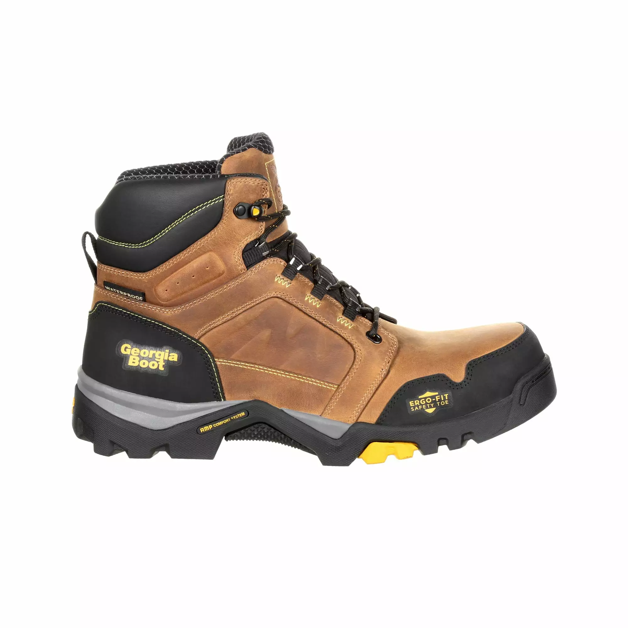 Georgia Mens Trail Crazy Horse Leather Amplitude WP CT Work Boots 9 Georgia Mens Trail Crazy Horse Leather Amplitude WP CT Work Boots - Image 7
