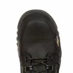 Georgia Mens Black Leather Amplitude WP CT Work Boots -Boots Sales Shop GB00130 birdseye