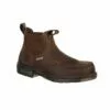 Georgia Mens Dark Brown Leather Athens Chelsea WP Work Boots 2 Georgia Mens Dark Brown Leather Athens Chelsea WP Work Boots -Boots Sales Shop GB00156