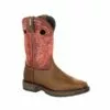 Georgia Mens Brown/Red Leather SPR WP CarboTec Work Boots -Boots Sales Shop GB00221