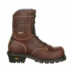 Georgia Mens Brown Leather SPR WP AMP CT Logger Boots 15 Georgia Mens Brown Leather SPR WP AMP CT Logger Boots -Boots Sales Shop GB00236 profile
