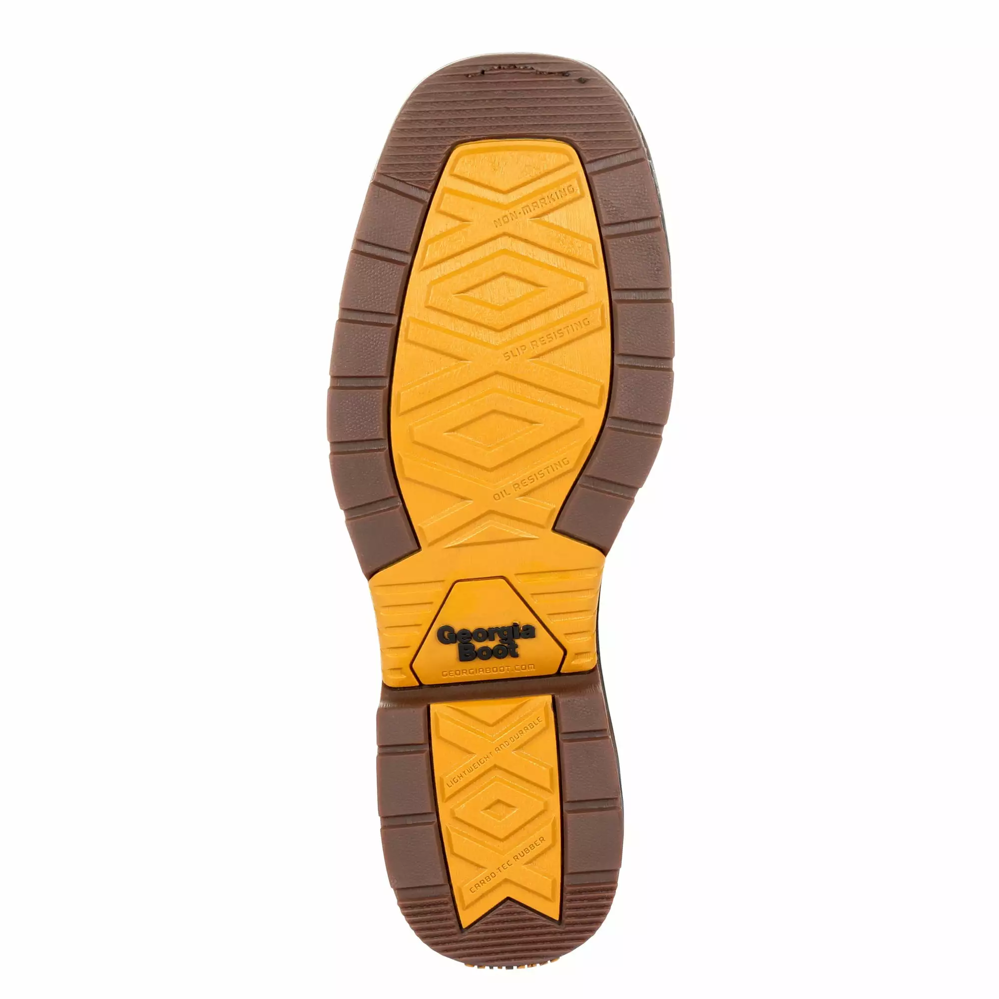 Georgia Mens Black/Brown Leather CarboTec WP ST Work Boots 8 Georgia Mens Black/Brown Leather CarboTec WP ST Work Boots - Image 6