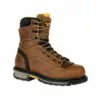 Georgia Mens Black/Brown Leather CarboTec WP LTX Work Boots