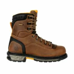 Georgia Mens Black/Brown Leather CarboTec WP LTX Work Boots -Boots Sales Shop GB00392 profile