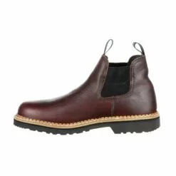 Georgia Mens Soggy Brown Leather WP High Romeo ST Ankle Boots -Boots Sales Shop GR530 instep profile square 1a44a681 acf8 4ea0 adfa 11826bd64ff1
