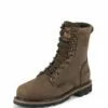 Justin Mens Wyoming Leather Work Boots Comp Toe Lace-Up WP Worker II 2 Justin Mens Wyoming Leather Work Boots Comp Toe Lace-Up WP Worker II -Boots Sales Shop JOW WK630