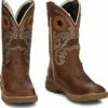 Justin 11in Western Mens Spice Brown NiTREAD Leather Work Boots 2 Justin 11in Western Mens Spice Brown NiTREAD Leather Work Boots -Boots Sales Shop JST 002 CR3200