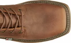 Justin 8in Lacer Mens Barley Brown Rush Leather Work Boots 12 Justin 8in Lacer Mens Barley Brown Rush Leather Work Boots -Boots Sales Shop JST 005 SE467