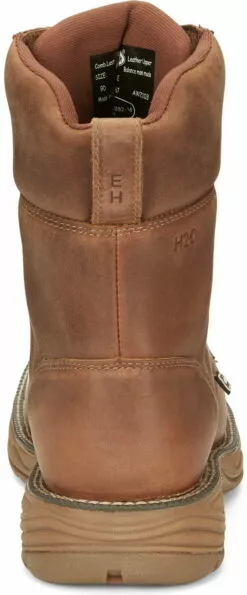 Justin 8in Lacer Mens Barley Brown Rush Leather Work Boots 13 Justin 8in Lacer Mens Barley Brown Rush Leather Work Boots -Boots Sales Shop JST 006 SE467