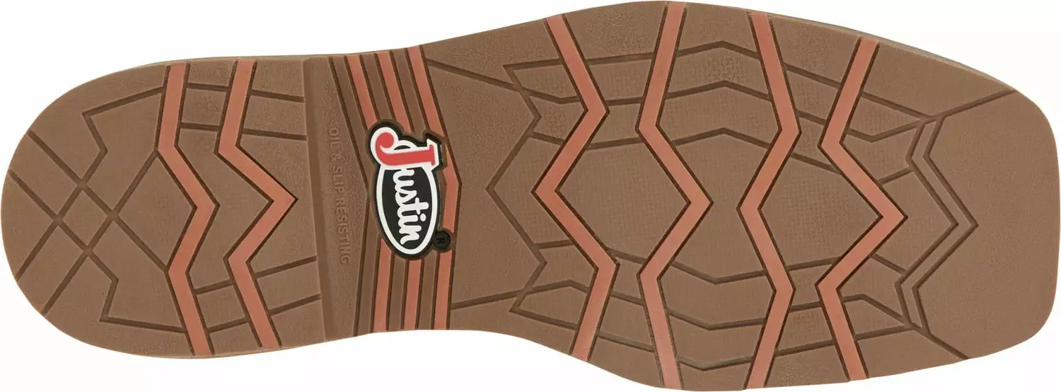 Justin 11in Mens Independence Bolt Leather Work Boots 6 Justin 11in Mens Independence Bolt Leather Work Boots - Image 4