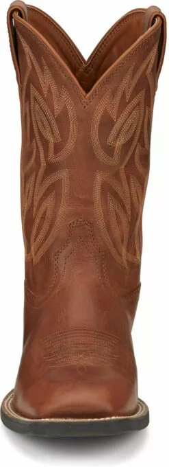 Justin 11in Pull-On Mens Hazel Brown Canter Leather Work Boots 15 Justin 11in Pull-On Mens Hazel Brown Canter Leather Work Boots -Boots Sales Shop JST 008 SE7512