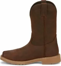 Justin 11in Western ST Mens Pecan Brown Buster Leather Work Boots 14 Justin 11in Western ST Mens Pecan Brown Buster Leather Work Boots -Boots Sales Shop JST 009 SE3101
