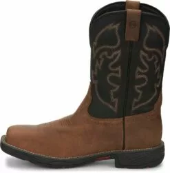 Justin 11in CT Mens Tan Stampede Rush Leather Work Boots 17 Justin 11in CT Mens Tan Stampede Rush Leather Work Boots -Boots Sales Shop JST 009 WK4337