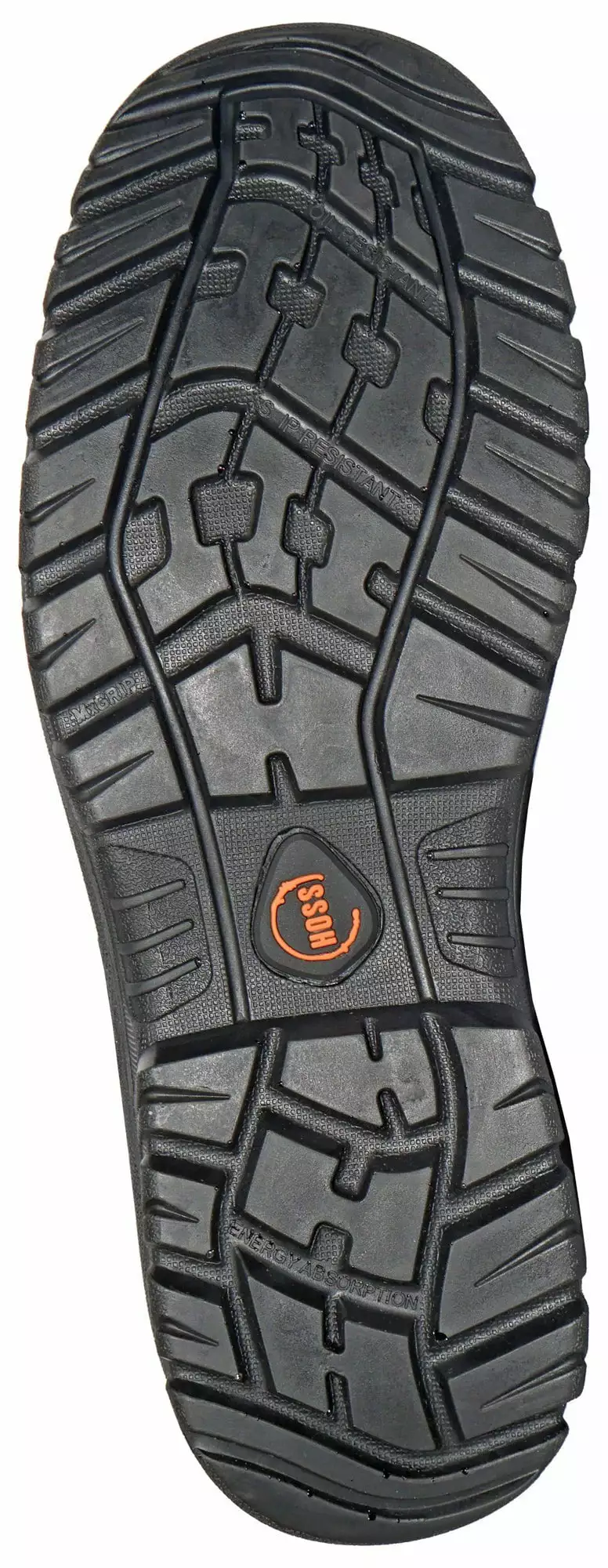 Hoss Boots Mens Black Leather Lorne 6in CT PR Work Boots 4 Hoss Boots Mens Black Leather Lorne 6in CT PR Work Boots - Image 2