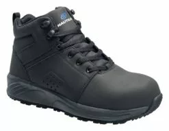Nautilus Mens Black Leather Comp Toe 2522 Guard Mid Work Boots 13 Nautilus Mens Black Leather Comp Toe 2522 Guard Mid Work Boots -Boots Sales Shop N2522