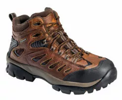 Nautilus Mens Steel Toe Waterproof Boot M Brown Leather Boots