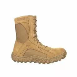 Rocky Boots Rocky Mens Coyote Brown Leather S2V Tactical ST Military Boots -Boots Sales Shop RKC053 profile