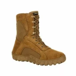 Rocky Boots Rocky Mens Coyote Brown Leather S2V 400G GTX Military Boots