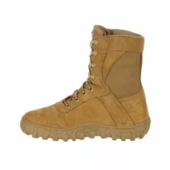 Rocky Boots Rocky Mens Coyote Brown Leather S2V 400G GTX Military Boots -Boots Sales Shop RKC055 instep profile