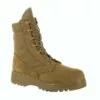 Rocky Boots Rocky Mens Coyote Brown Leather Hot Weather Military Boots