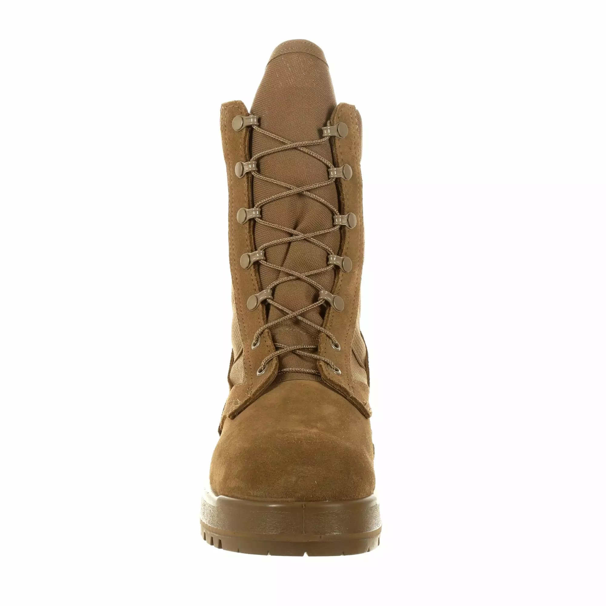 Rocky Boots Rocky Mens Coyote Brown Leather Hot Weather Military Boots 6 Rocky Boots Rocky Mens Coyote Brown Leather Hot Weather Military Boots - Image 4