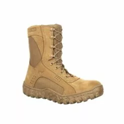 Rocky Boots Rocky Mens Coyote Brown Leather S2V CT Tactical Military Boots