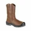 Rocky Boots Rocky Mens Brown Leather WorkSmart CT MetG Work Boots -Boots Sales Shop RKK0264