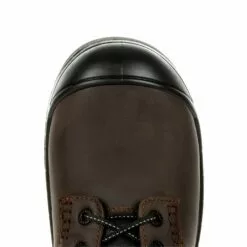 Rocky Boots Rocky Mens Brown Leather Worksmart 6in CT WP Work Boots -Boots Sales Shop RKK0310 birdseye