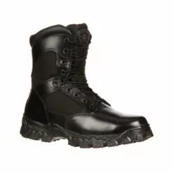 Rocky Boots Rocky Mens Black Leather Alpha Force 400G WP Military Boots -Boots Sales Shop RKYD011