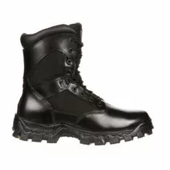 Rocky Boots Rocky Mens Black Leather Alpha Force 400G WP Military Boots -Boots Sales Shop RKYD011 profile