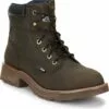 Tony Lama 6in WP Mens Walnut Kinetic Leather Work Boots 1 Tony Lama 6in WP Mens Walnut Kinetic Leather Work Boots -Boots Sales Shop TNL 001 TW3411