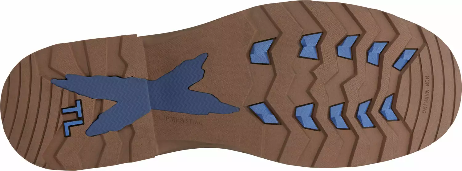 Tony Lama 6in WP Mens Walnut Kinetic Leather Work Boots 8 Tony Lama 6in WP Mens Walnut Kinetic Leather Work Boots - Image 6