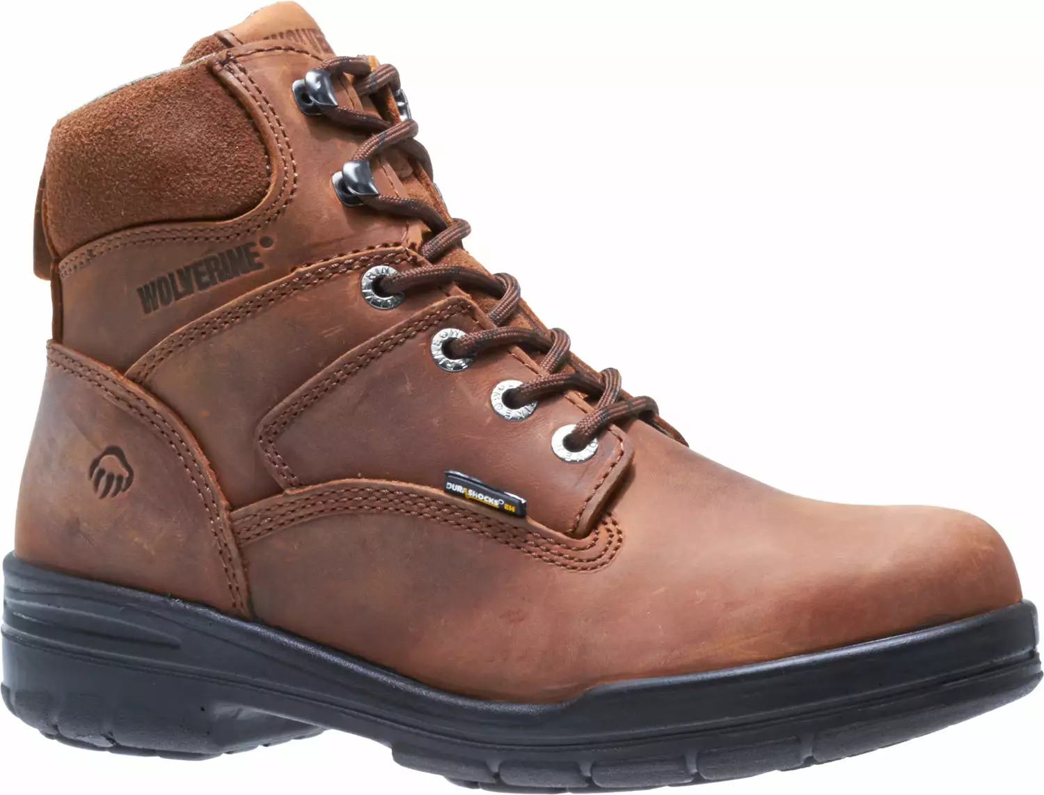 Wolverine Mens Canyon Leather 6in Slip-Resistant Work Boots 4 Wolverine Mens Canyon Leather 6in Slip-Resistant Work Boots - Image 2