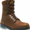 Wolverine Mens Stone Leather Durashocks ST WP 8in 200G Work Boots -Boots Sales Shop WBSM W03295 060215 F15 045