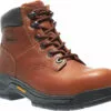 Wolverine Mens Brown Leather Harrison ST EH Lace-Up Work Boots -Boots Sales Shop WBSM W04904 042215 F15 045