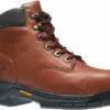 Wolverine Mens Brown Leather Harrison 6in Work Boots 2 Wolverine Mens Brown Leather Harrison 6in Work Boots -Boots Sales Shop WBSM W04906 042015 F15 022