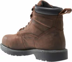 Wolverine Mens Dark Brown Leather Floorhand WP ST 6in Work Boots -Boots Sales Shop WBSM W10633 101215 F16 225