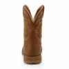 Justin 11in WP EH Mens Rustic Tan Stampede Rush Leather Work Boots -Boots Sales Shop WK4330 B