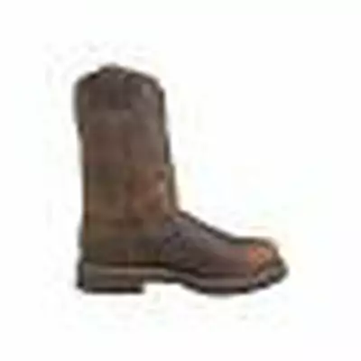 Justin Boots Justin Original Workboots Men's 11" Pull-On Work Boots In Rugged Gaucho 4444 9 Justin Boots Justin Original Workboots Men's 11" Pull-On Work Boots In Rugged Gaucho 4444 - Image 7