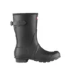 Hunter Back-Adjustable Matte Waterproof Short Rain Boots