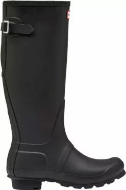 Hunter Women's Original Back Adjustable Wellington Rubber Rain Boots Tall Waterproof