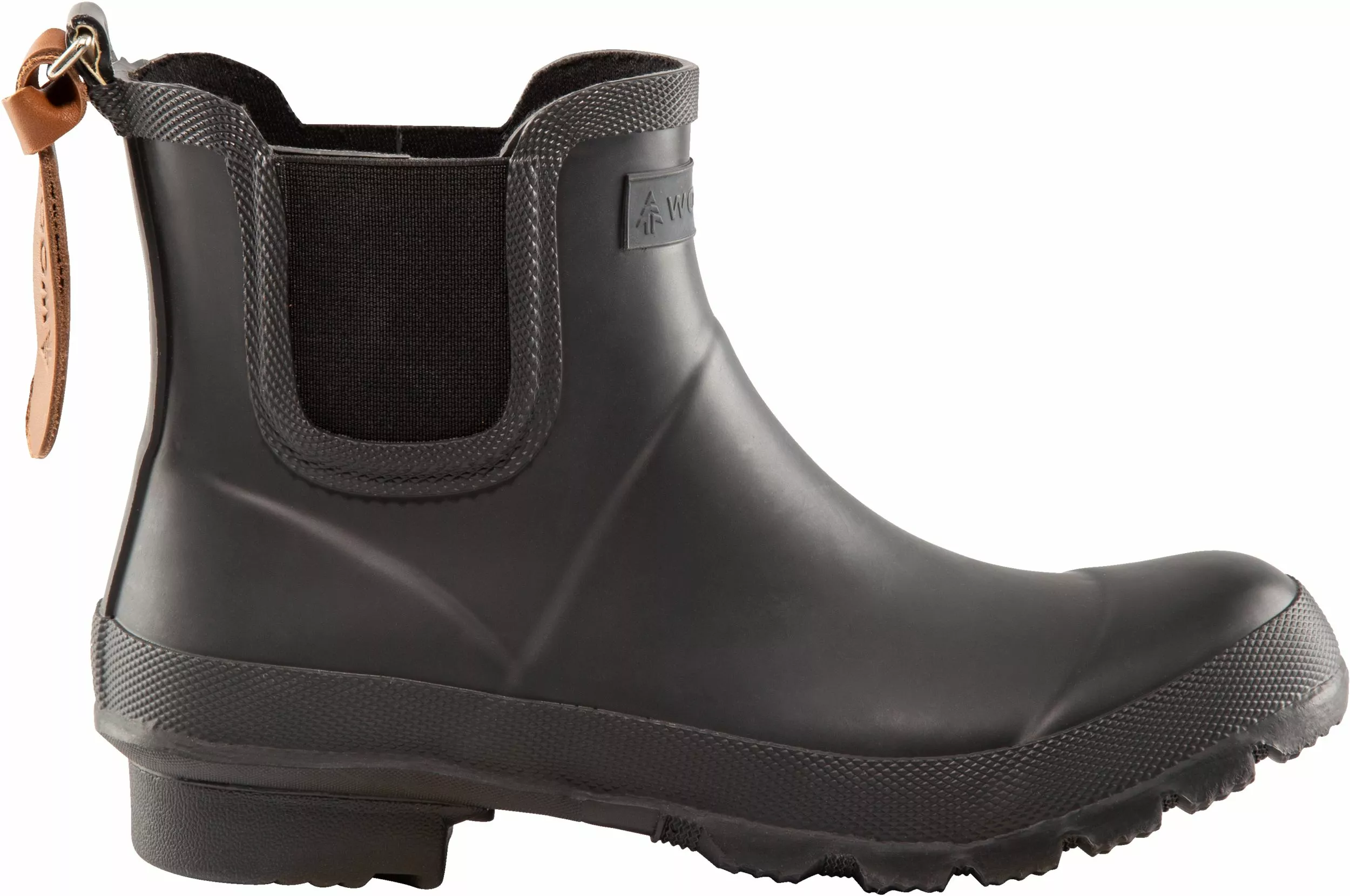 Woods Women's Palliser Chelsea Rubber Rain Boots Short Waterproof 3 Woods Women's Palliser Chelsea Rubber Rain Boots Short Waterproof